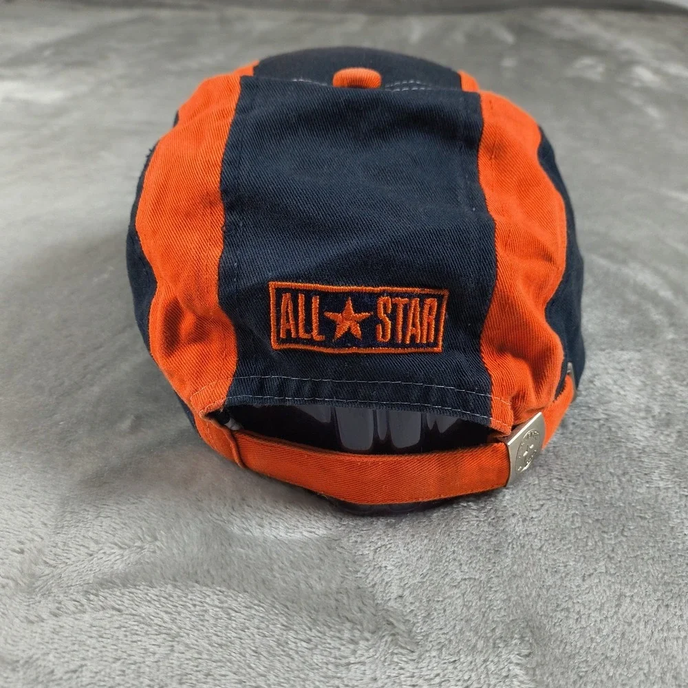 Vintage Converse Baseball Hat‎ Cap Blue Orange Strapback Dad Chuck Taylor Y2K